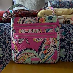 Vera Bradley triple zip Hipster